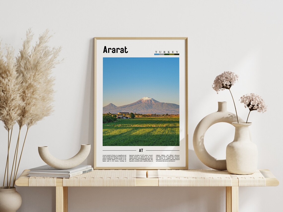 Ararat Poster Ararat Print Ararat Wall Art Europe Photo Europe Poster Europe Print Travel Poster - Image 6
