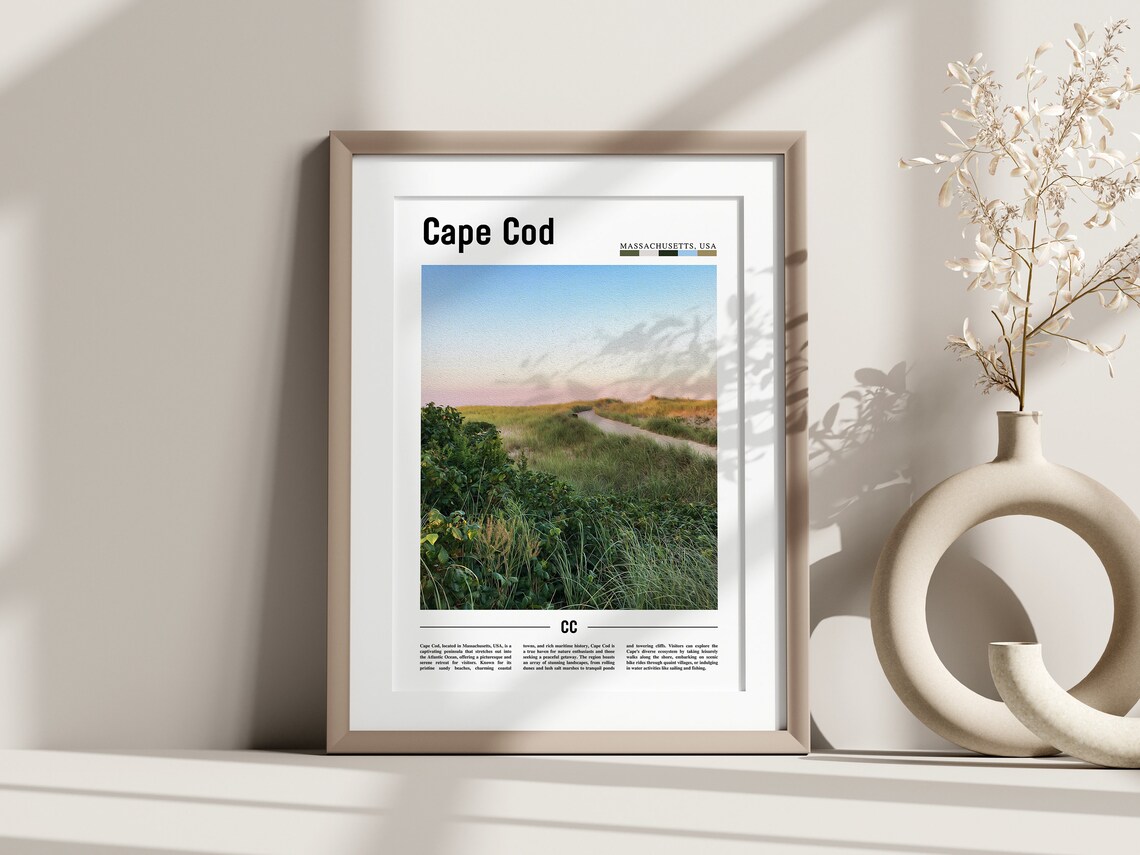 Cape Cod Travel Poster, United States Photo - Image 3