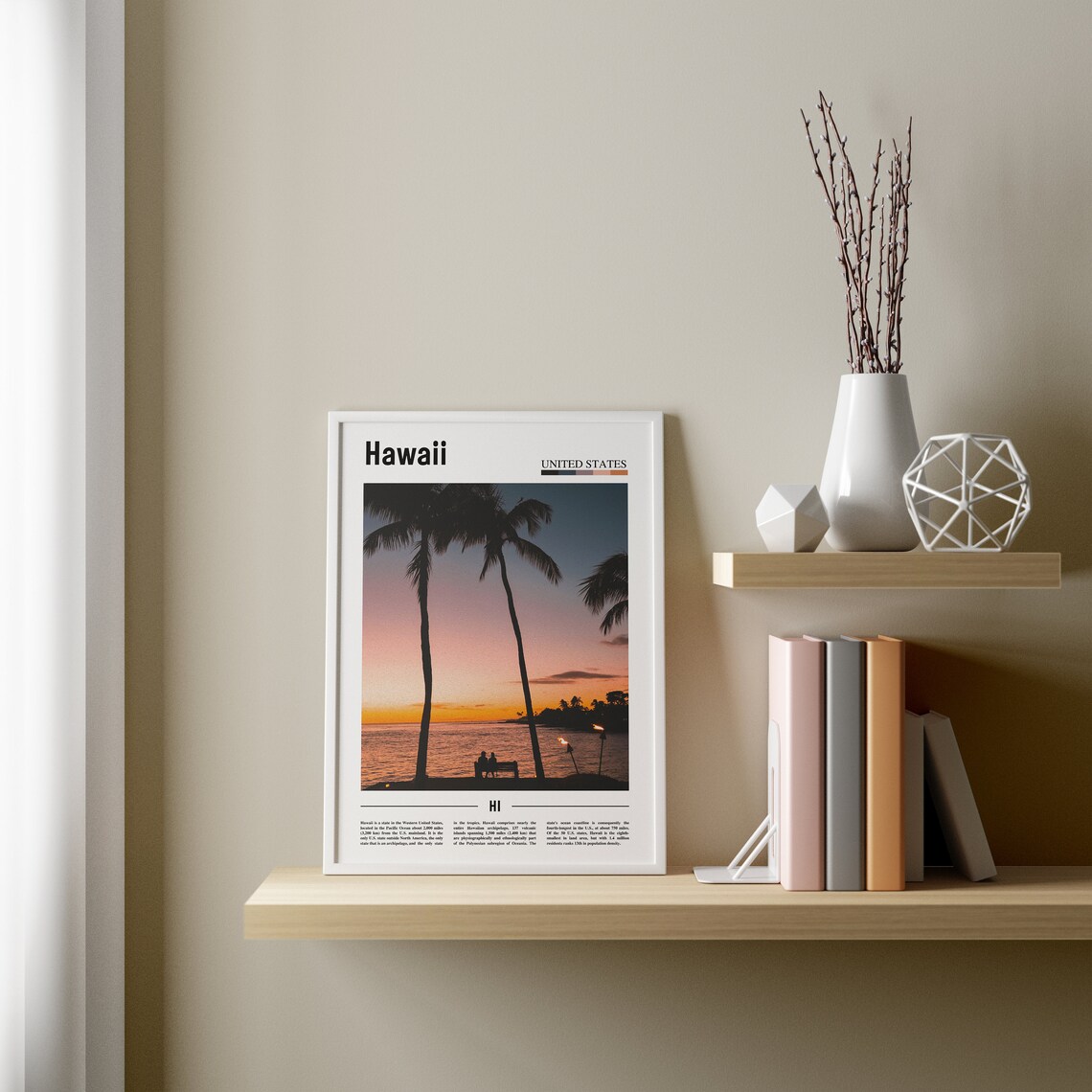 Hawaii Travel Poster, United States Photo - Image 3