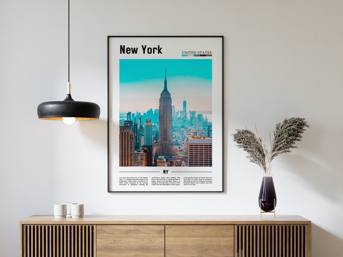 New York Travel Poster, New York Photo - Image 4