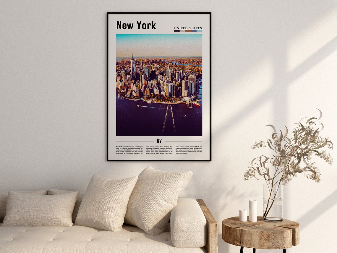 New York Poster New York Print New York Wall Art Ny Photo Ny Poster Ny Print New York Photo Travel Poster - Image 2
