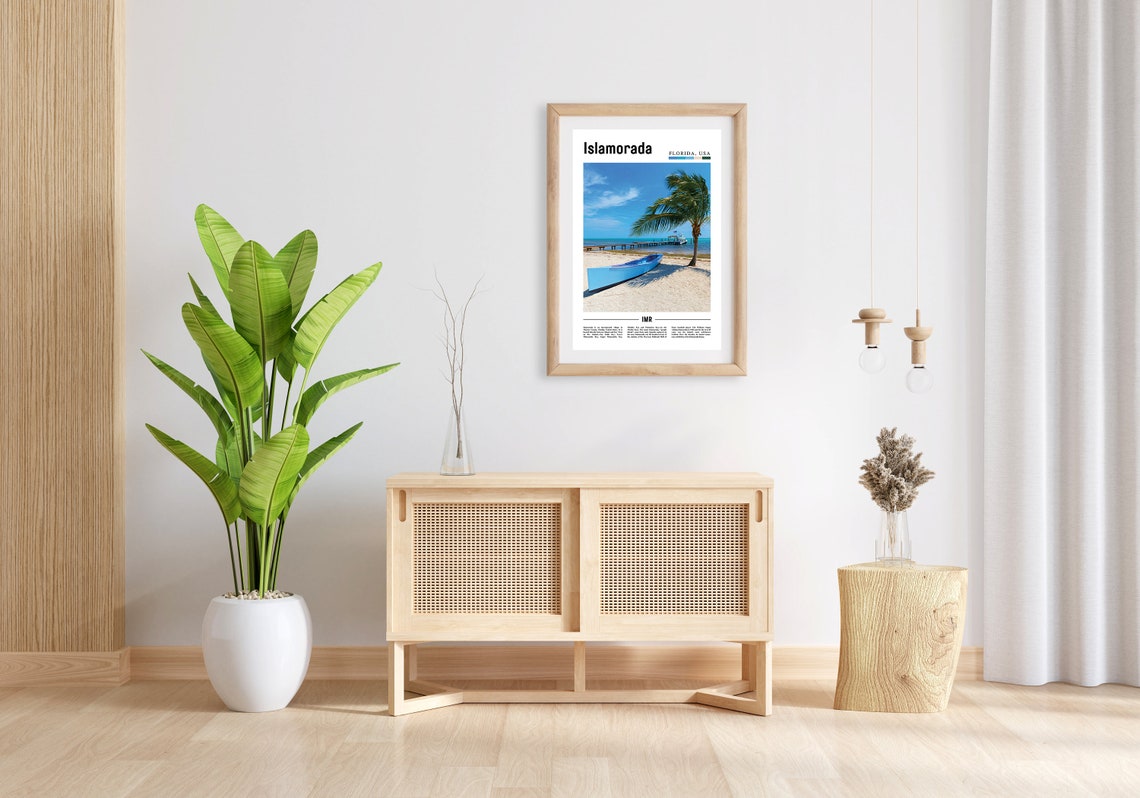 Islamorada Print Islamorada Poster Islamorada Wall Art Oil Painting Poster Colorful City Print City Artwork Travel Artwork Travel Art - Image 5