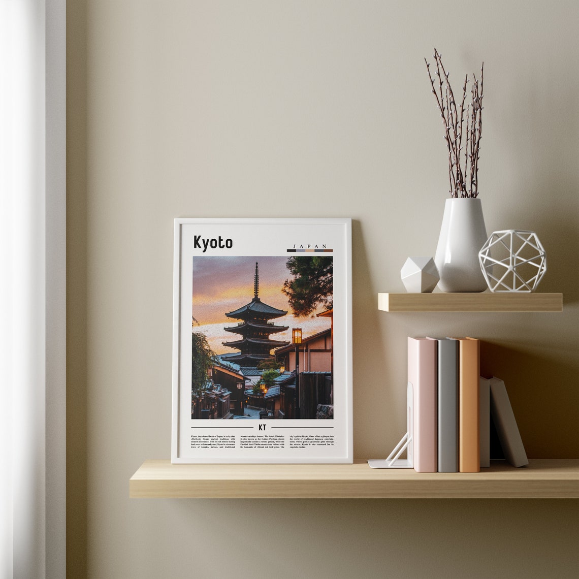 Kyoto Minimal Travel Poster - Image 3