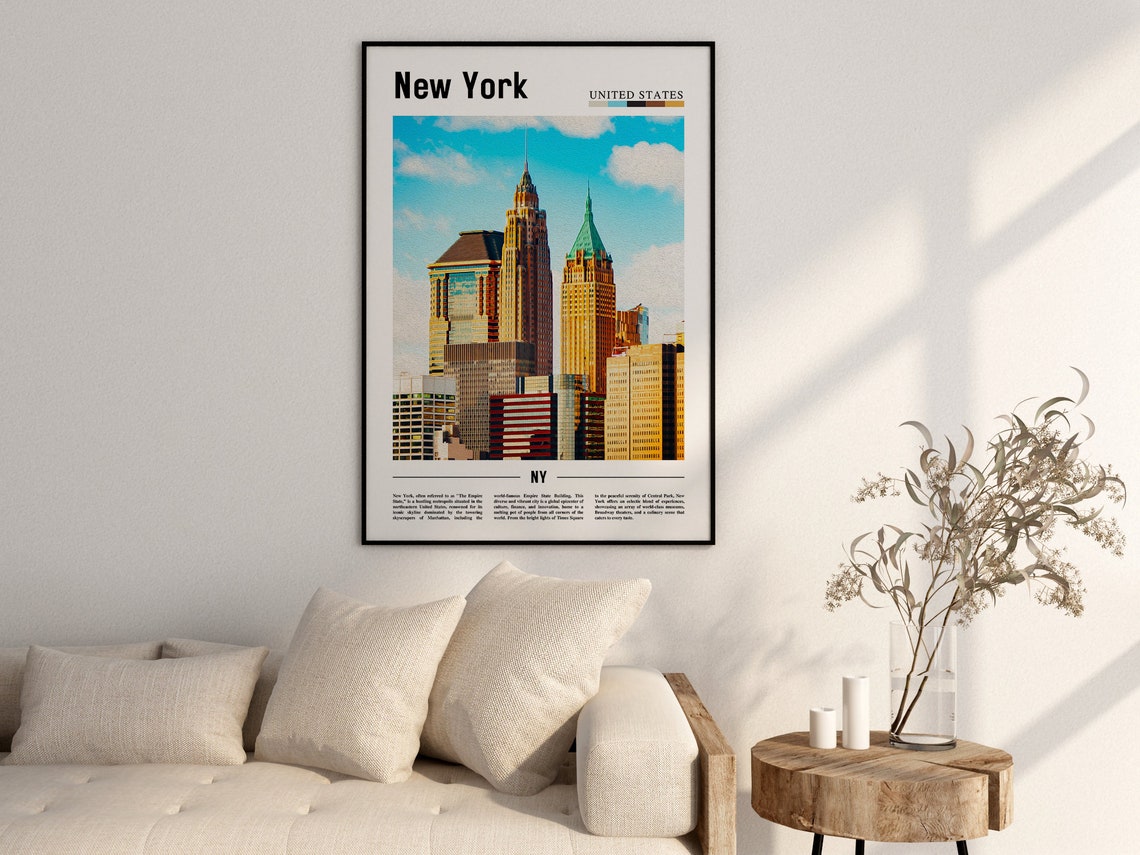New York Poster New York Print New York Wall Art Ny Photo Ny Poster Ny Print New York Photo Travel Poster - Image 2