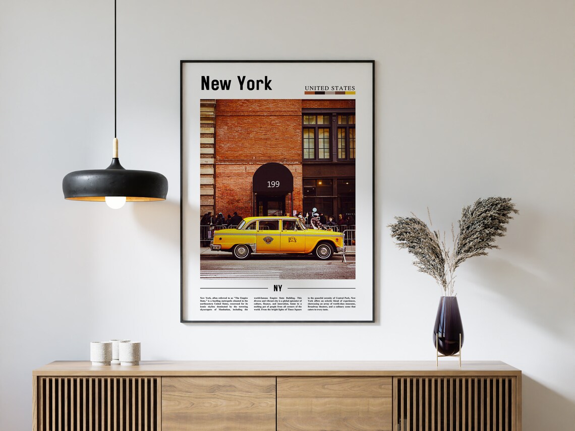 New York Travel Poster, City Photo Print - Image 4