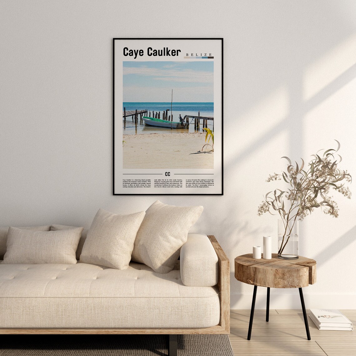 Caye Caulker Travel Poster, Central America - Image 2