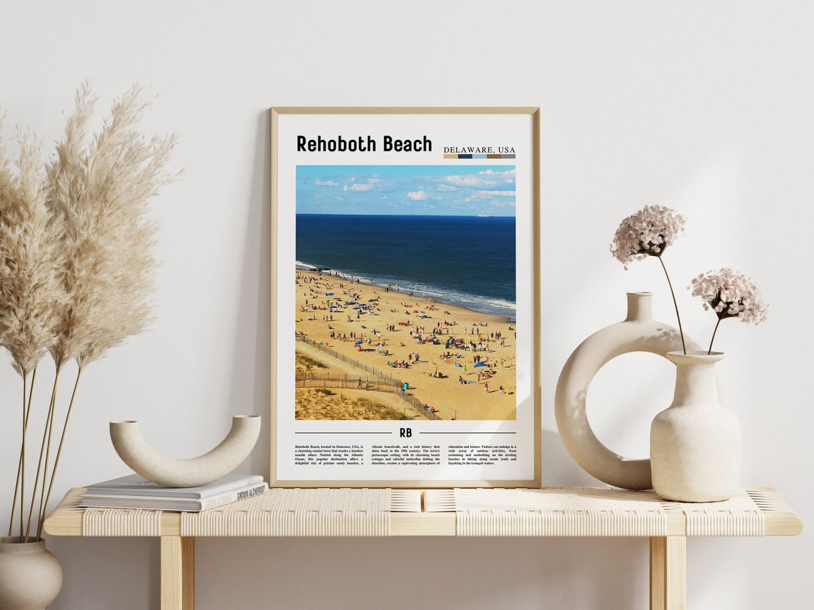 Rehoboth Beach Poster Rehoboth Beach Print Rehoboth Beach Wall Art United States Photo United States Poster United States Print - Image 6