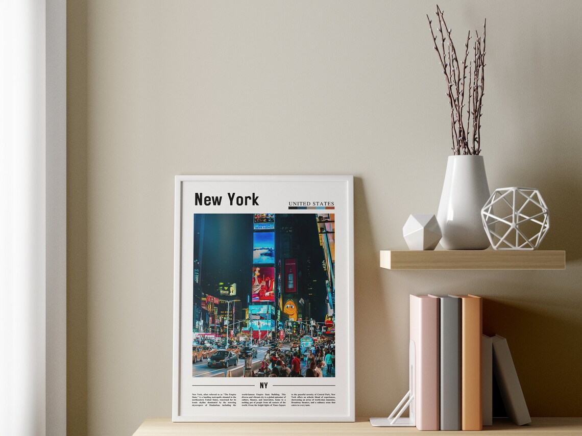 New York Travel Poster, City Wall Art Print - Image 3