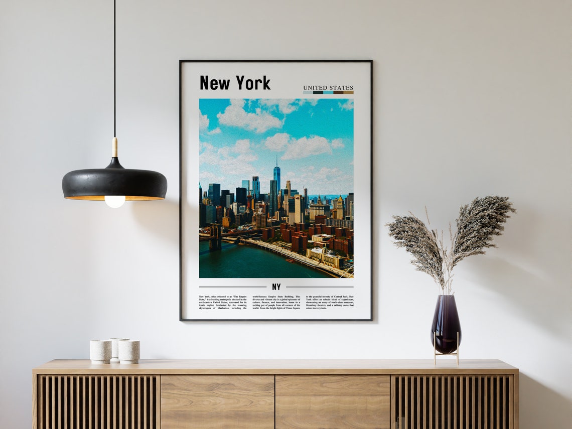 New York Poster New York Print New York Wall Art Ny Photo Ny Poster Ny Print New York Photo Travel Poster - Image 4