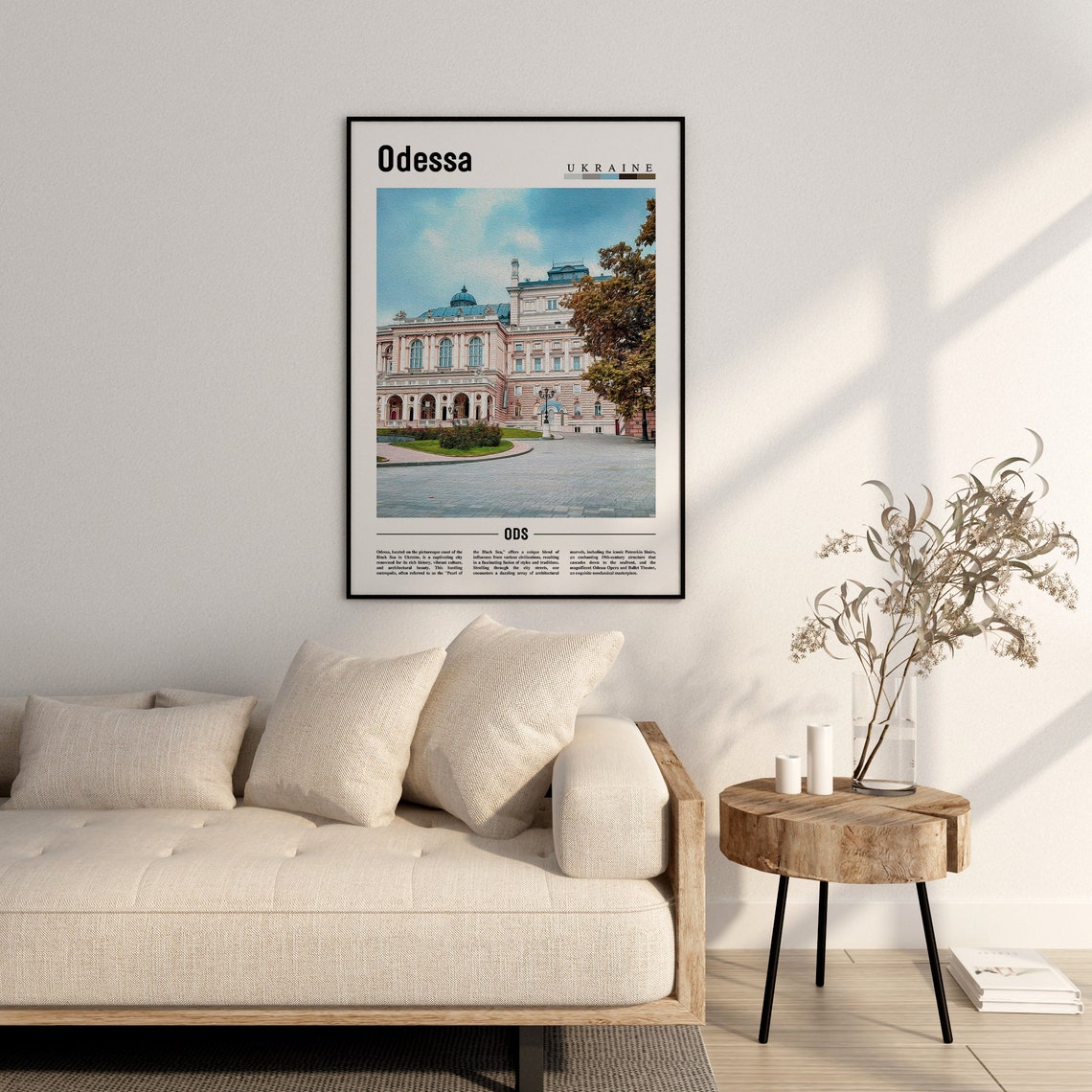 Odessa Poster Odessa Print Odessa Wall Art Europe Photo Europe Poster Europe Print Travel Poster - Image 2
