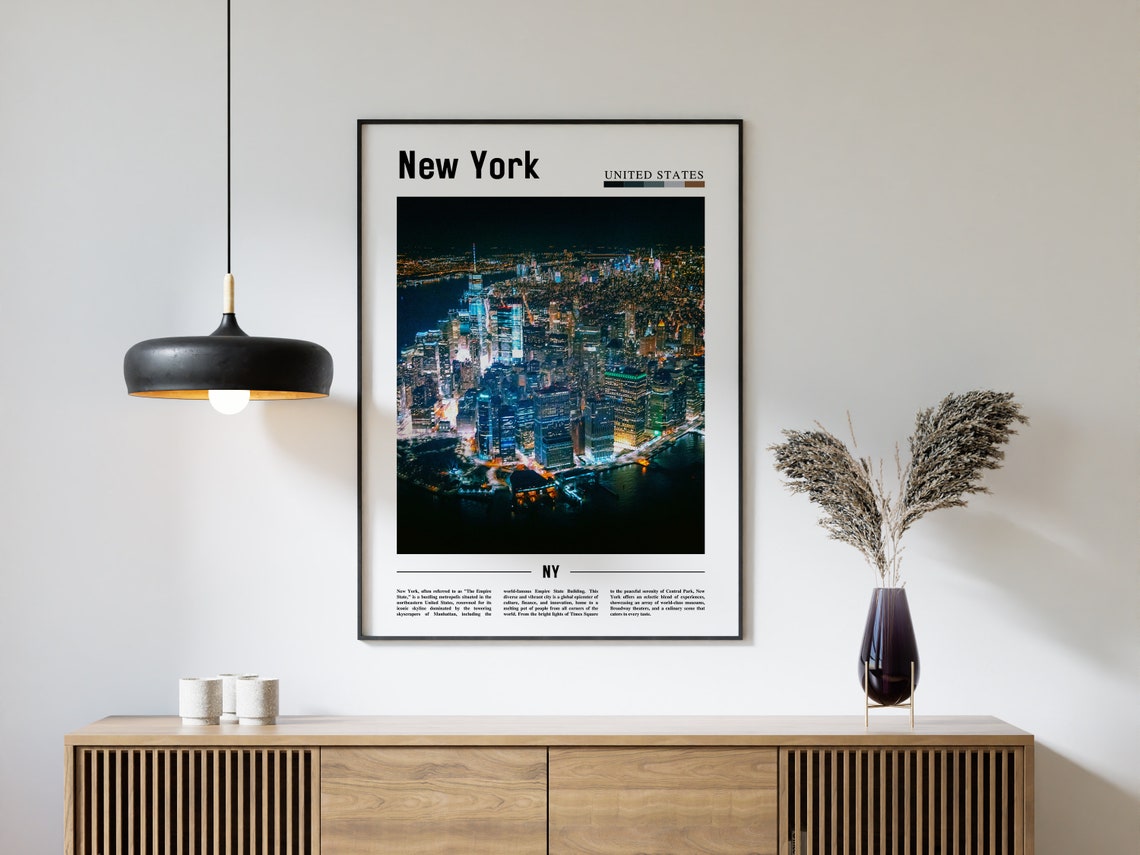 New York Poster New York Print New York Wall Art Ny Photo Ny Poster Ny Print New York Photo Travel Poster - Image 4