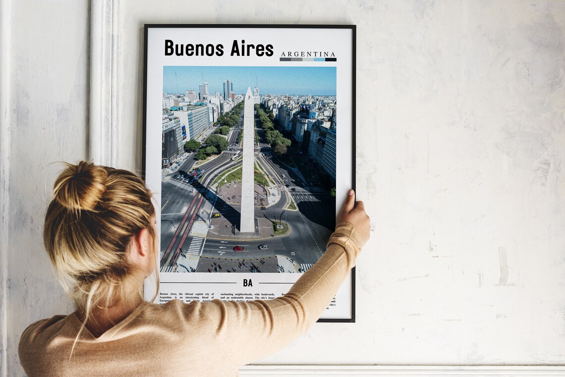 Buenos Aires Travel Poster, South America - Image 5