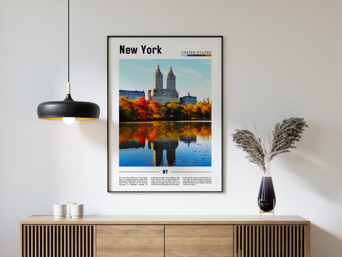 New York Poster New York Print New York Wall Art Ny Photo Ny Poster Ny Print New York Photo Travel Poster - Image 4