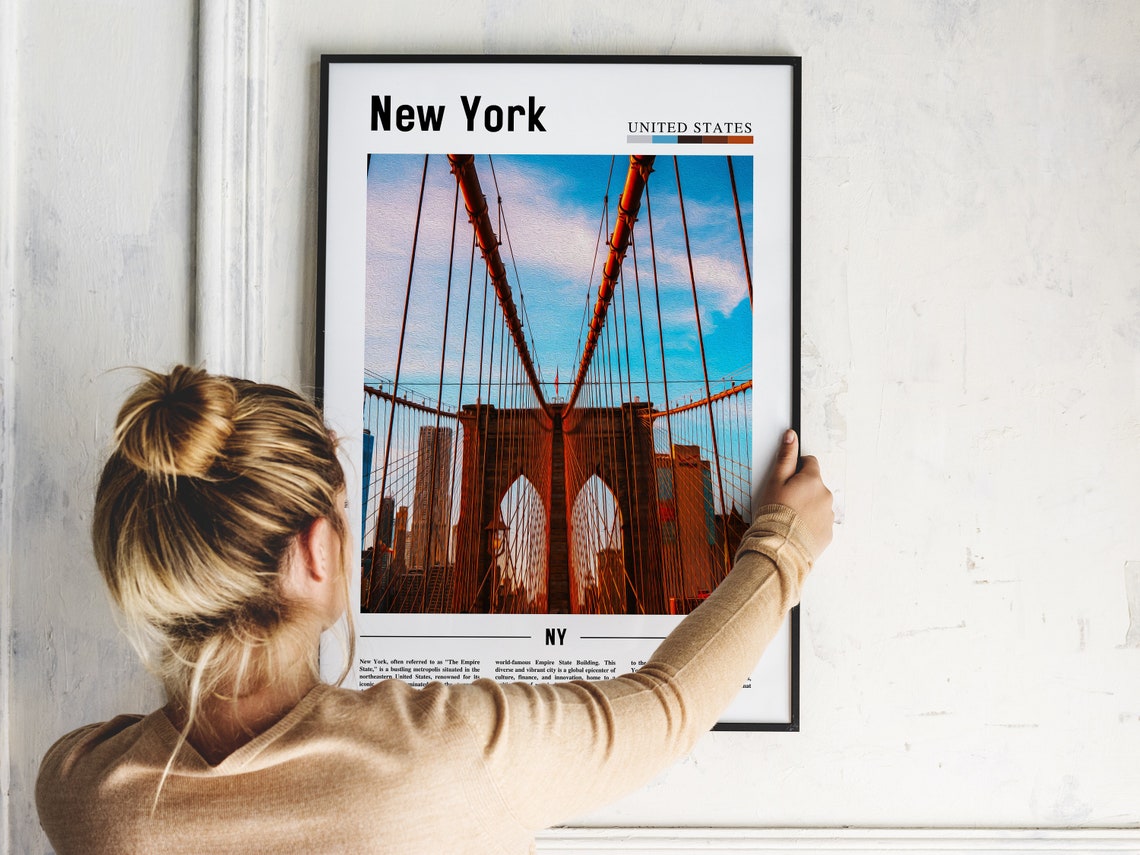 New York Travel Poster, New York Photo - Image 5