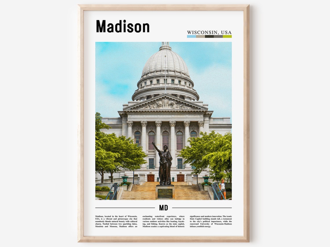 Madison, United States Travel Poster