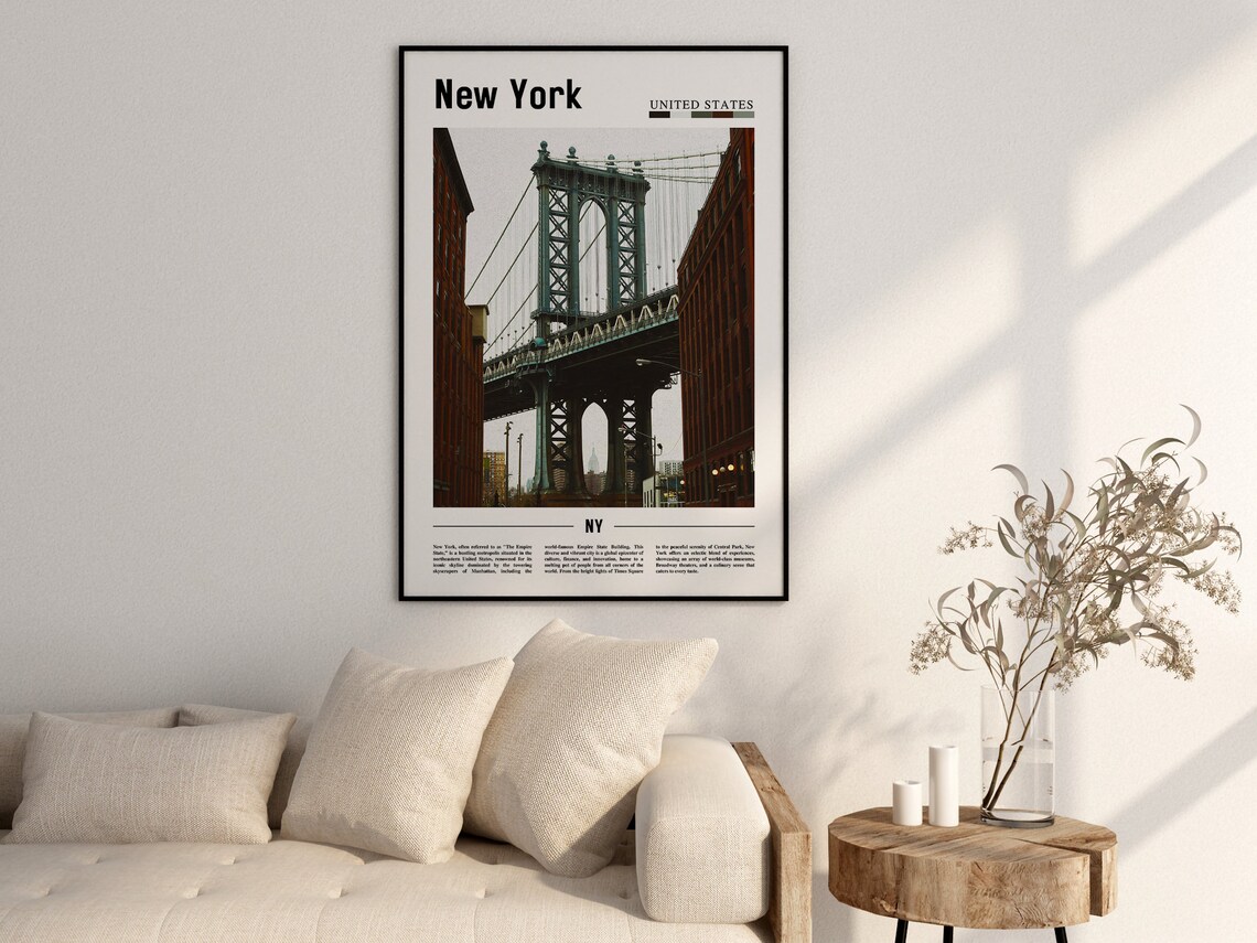 New York Travel Poster, New York Photo Print - Image 2