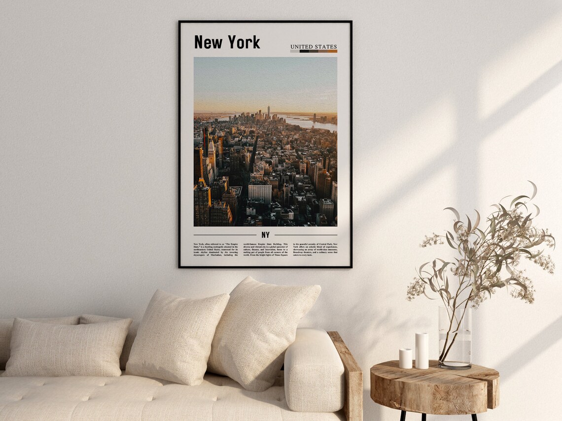 New York Travel Poster, City Photo Art Print - Image 2