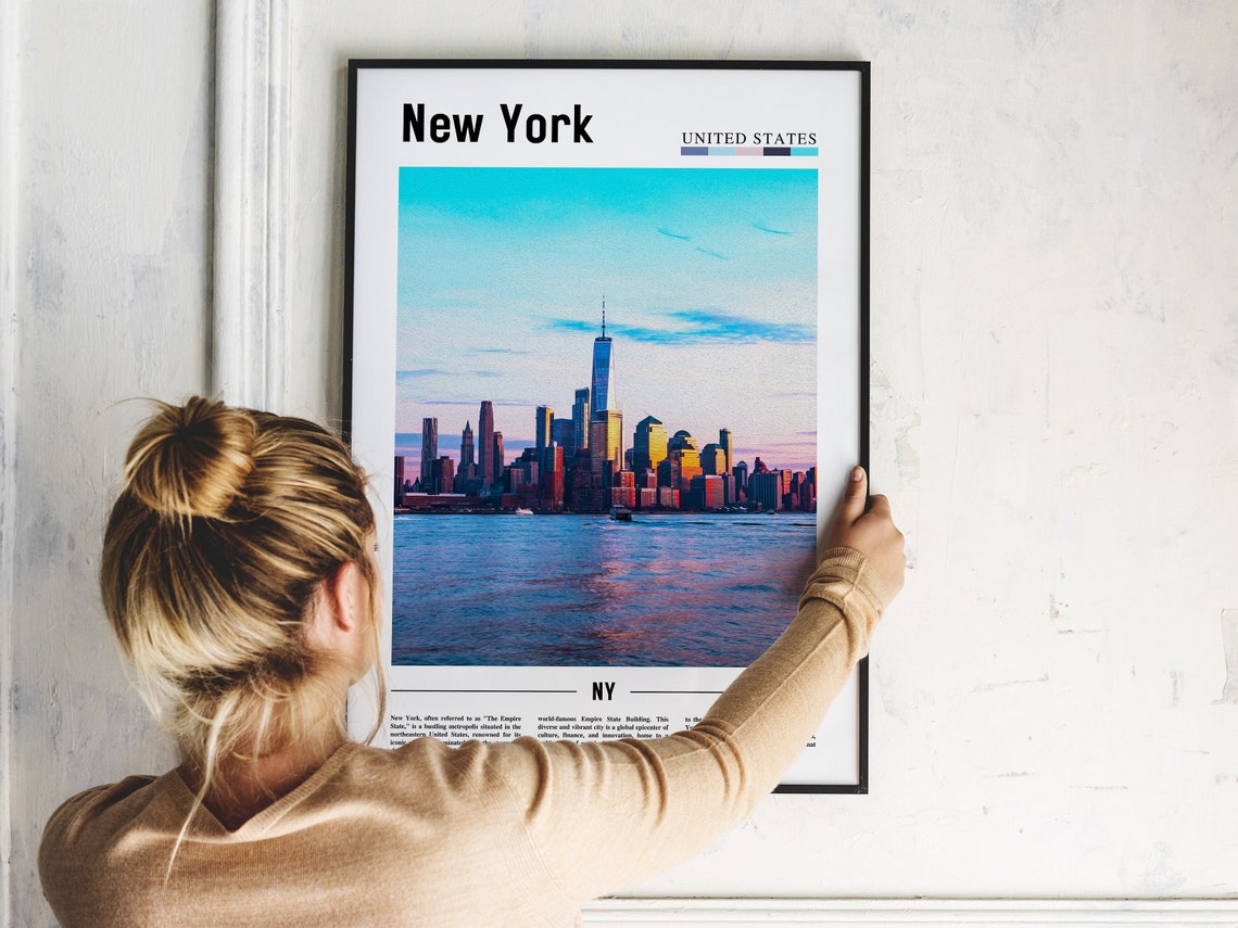 New York Poster New York Print New York Wall Art Ny Photo Ny Poster Ny Print New York Photo Travel Poster - Image 5