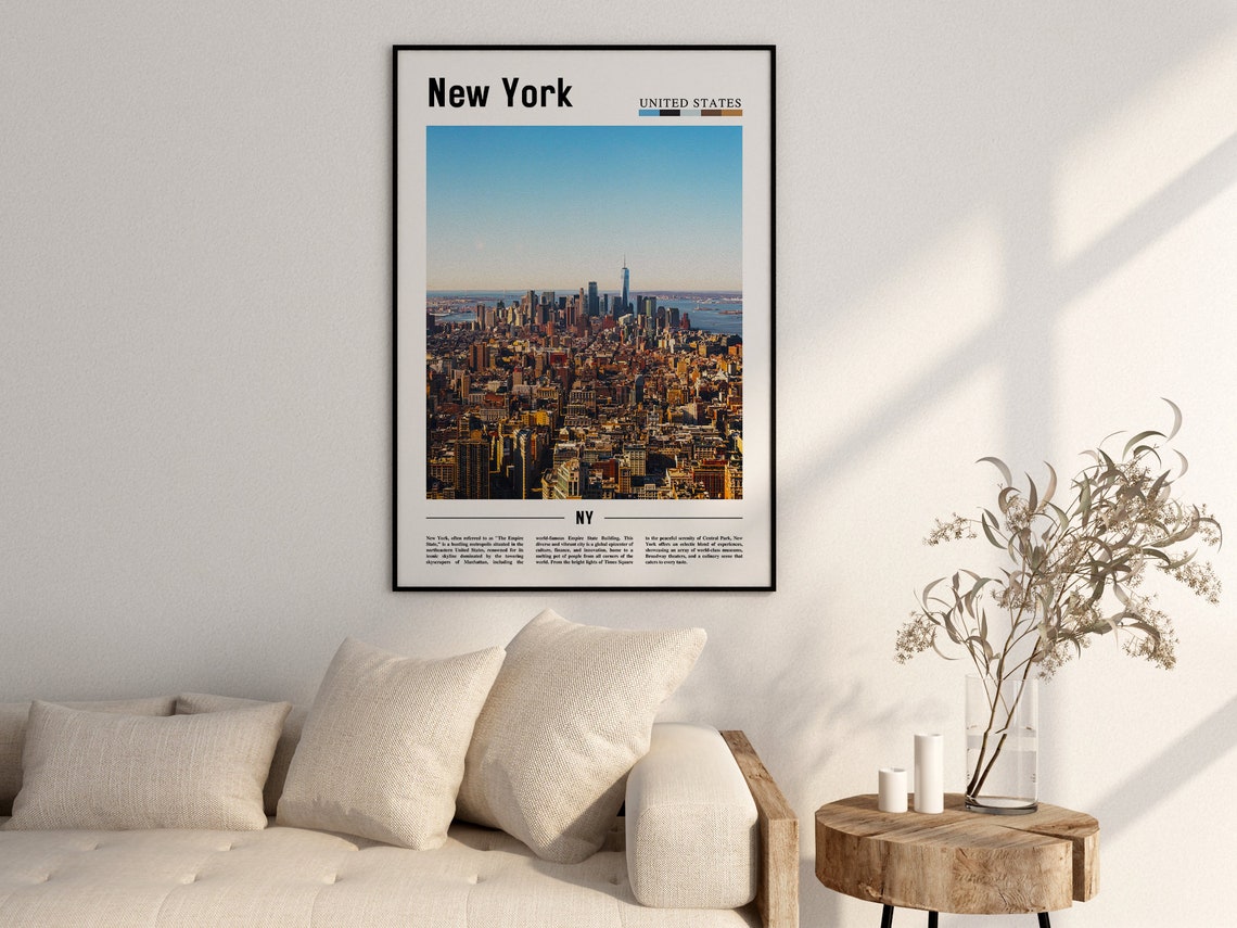 New York Poster New York Print New York Wall Art Ny Photo Ny Poster Ny Print New York Photo Travel Poster - Image 2