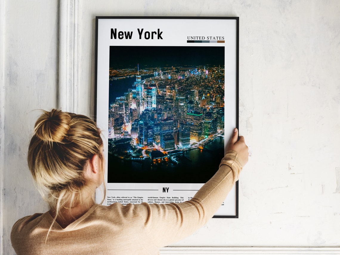 New York Poster New York Print New York Wall Art Ny Photo Ny Poster Ny Print New York Photo Travel Poster - Image 5