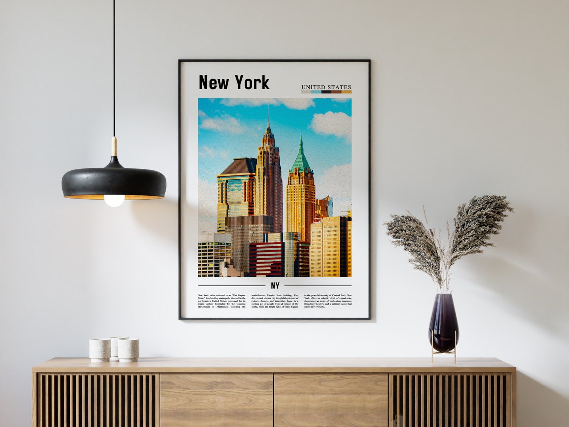 New York Poster New York Print New York Wall Art Ny Photo Ny Poster Ny Print New York Photo Travel Poster - Image 4