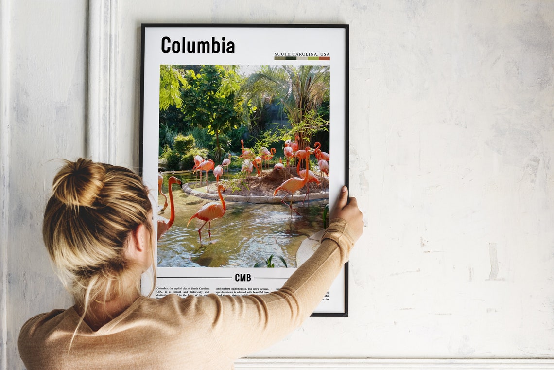 Columbia Poster Columbia Print Columbia Wall Art United States Photo United States Poster United States Print - Image 5