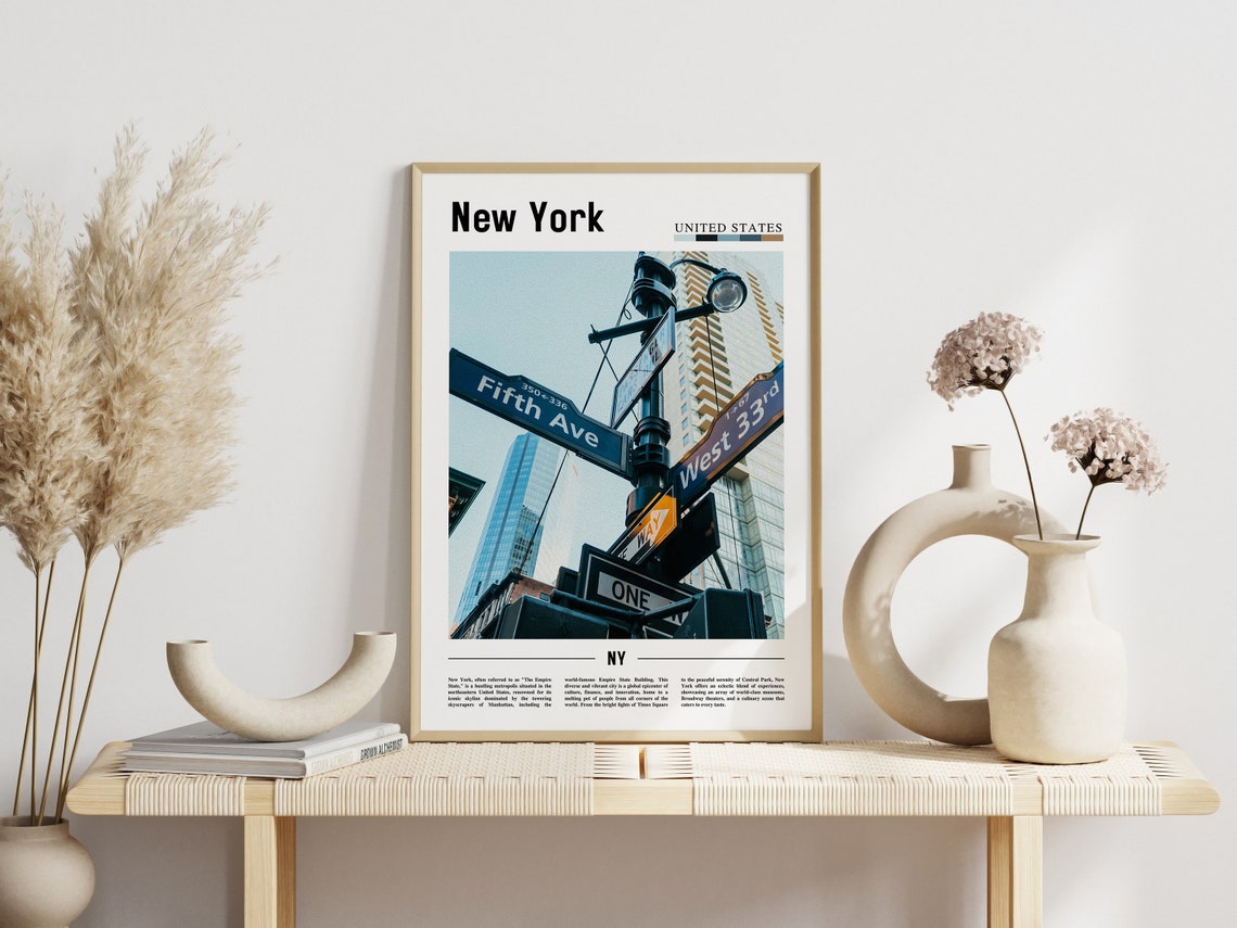 New York Poster New York Print New York Wall Art Ny Photo Ny Poster Ny Print New York Photo Travel Poster - Image 6
