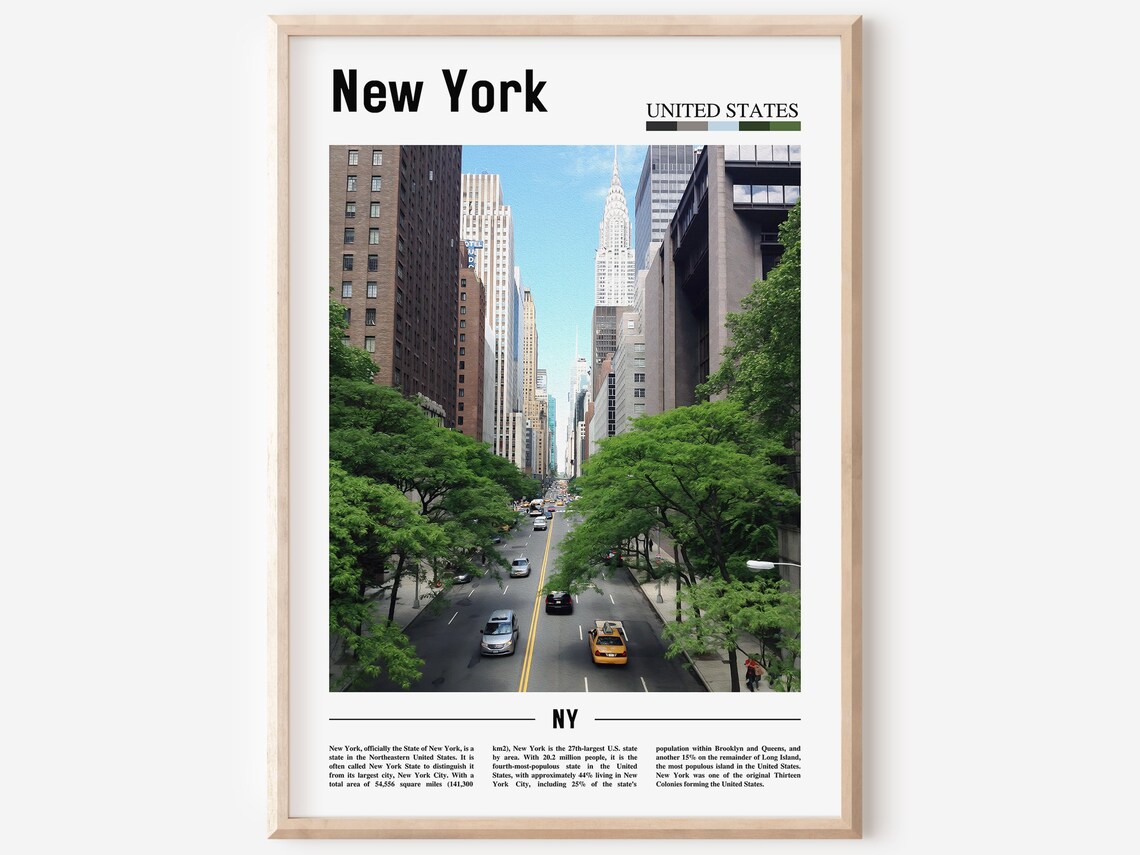 New York Travel Poster, United States Photo