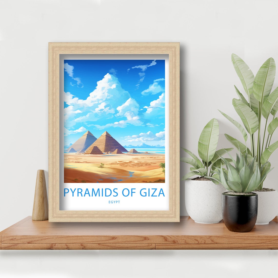 Pyramids Of Giza Print Pyramids Of Giza Poster Home Dcor Pyramids Of Giza Wall Art Pyramids Of Giza Wall Decor Pyramids Of Giza Poster - Image 5