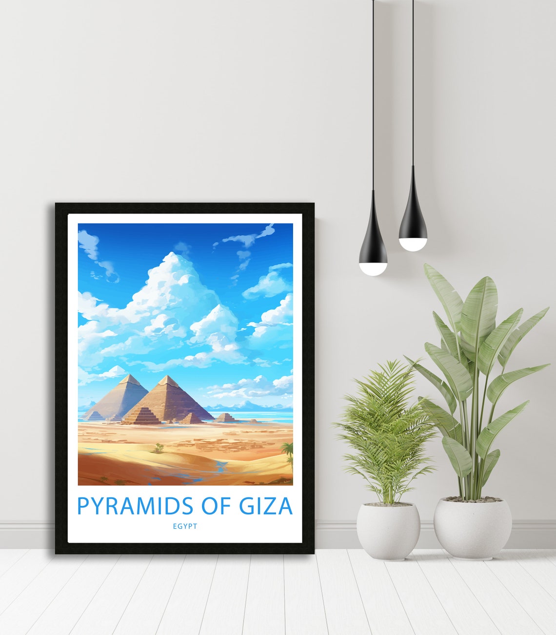 Pyramids Of Giza Print Pyramids Of Giza Poster Home Dcor Pyramids Of Giza Wall Art Pyramids Of Giza Wall Decor Pyramids Of Giza Poster - Image 4