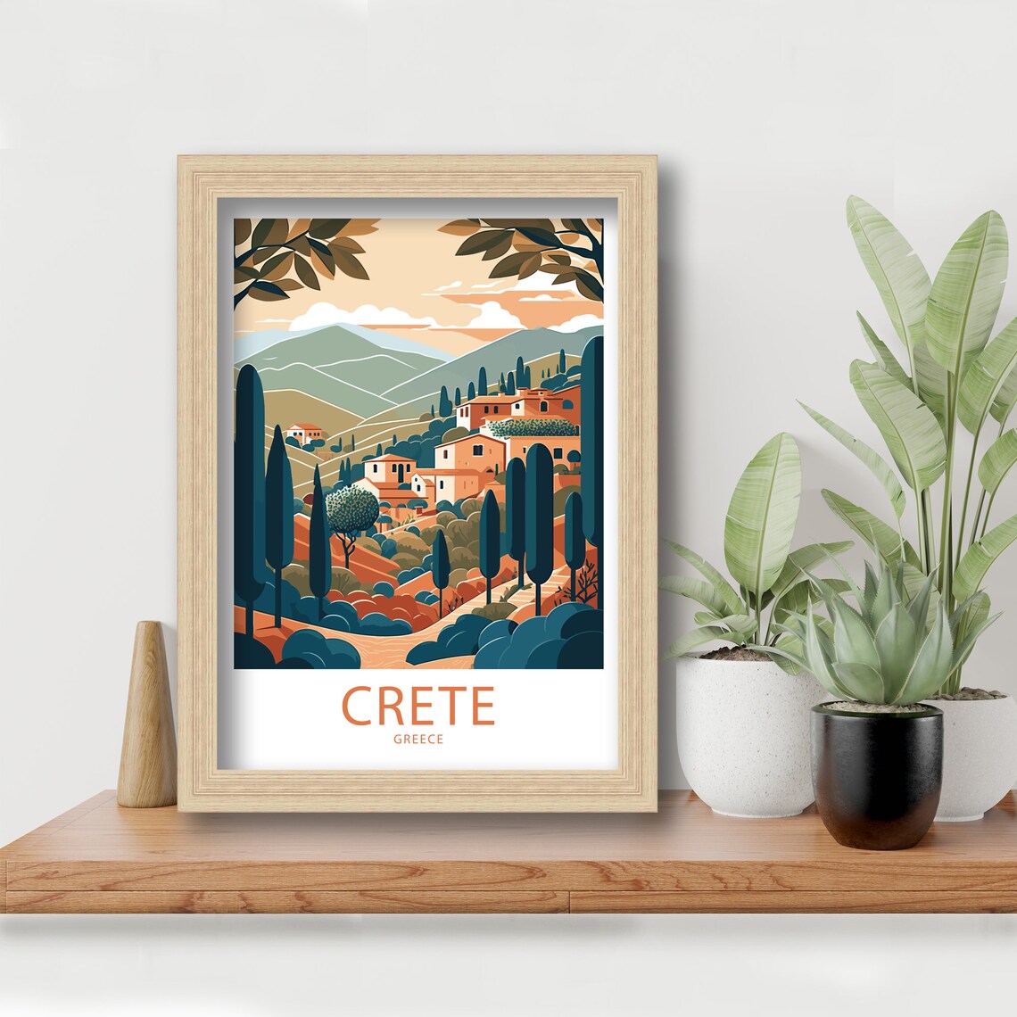 Crete Travel Poster, Greece Room Decor - Image 6