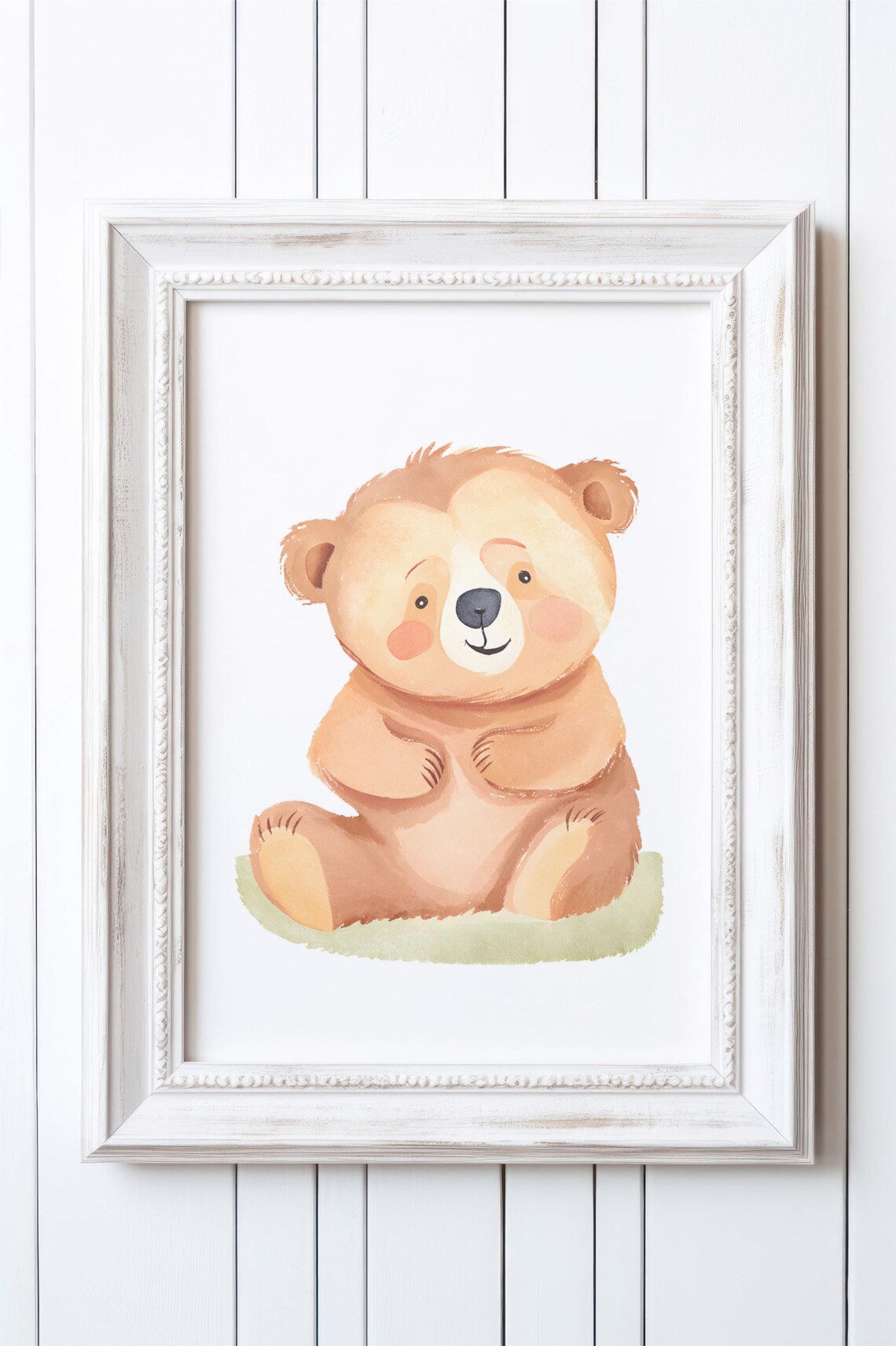 Bear Nursery Decor, Kids Wall Art Poster - Image 3