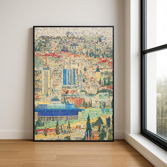 High Resolution Landmark Oil Painting
