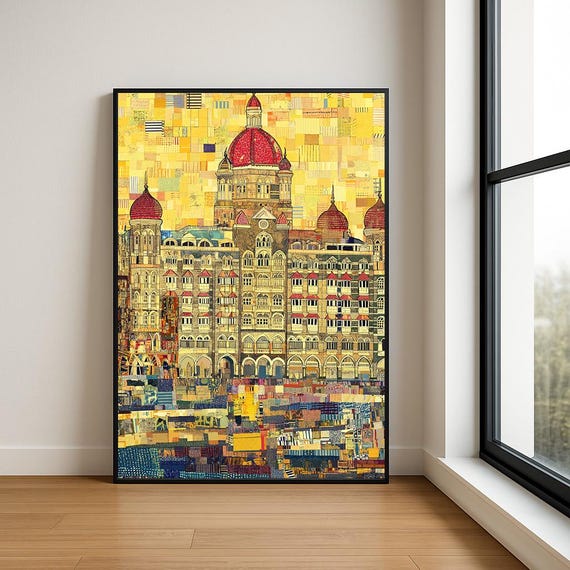 High Resolution Landmark Oil Painting