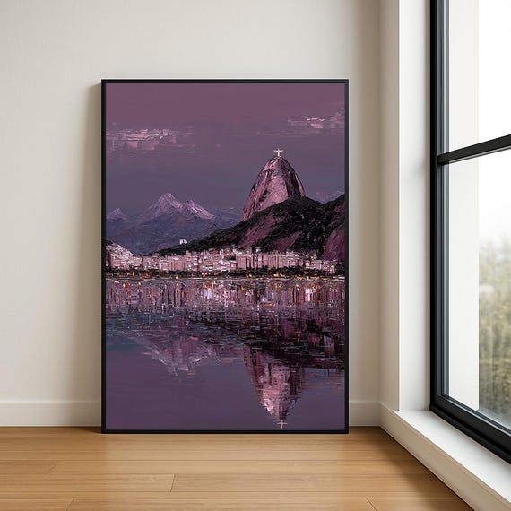 High Resolution Landmark Oil Painting