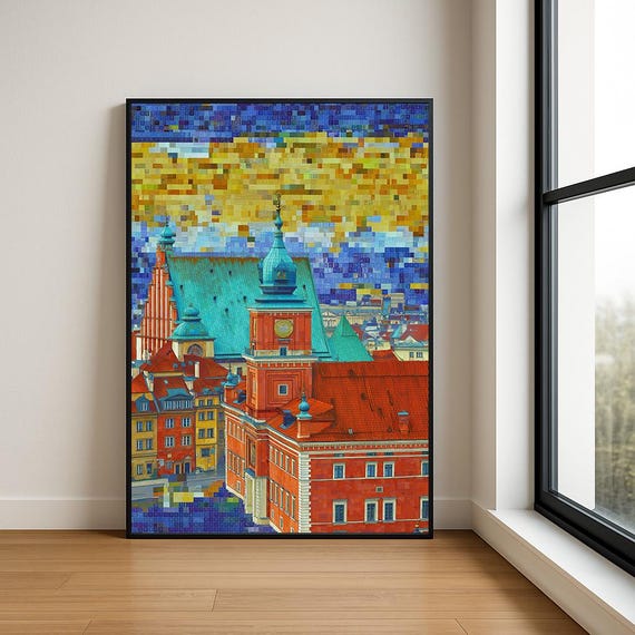 High Resolution Landmark Oil Painting
