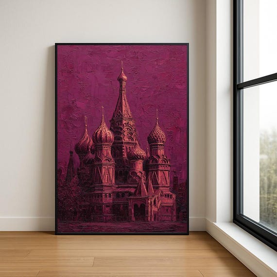High Resolution Landmark Oil Painting