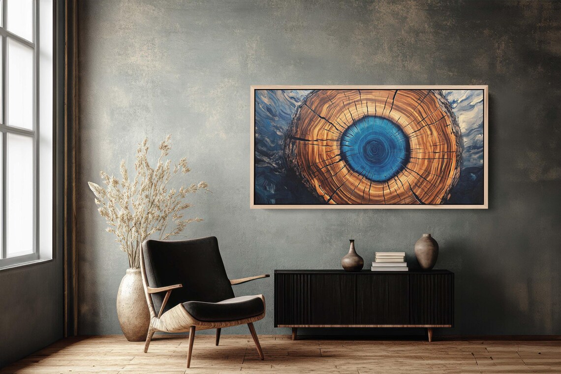 Modern Tree Decor Contemporary Art Print - Image 3