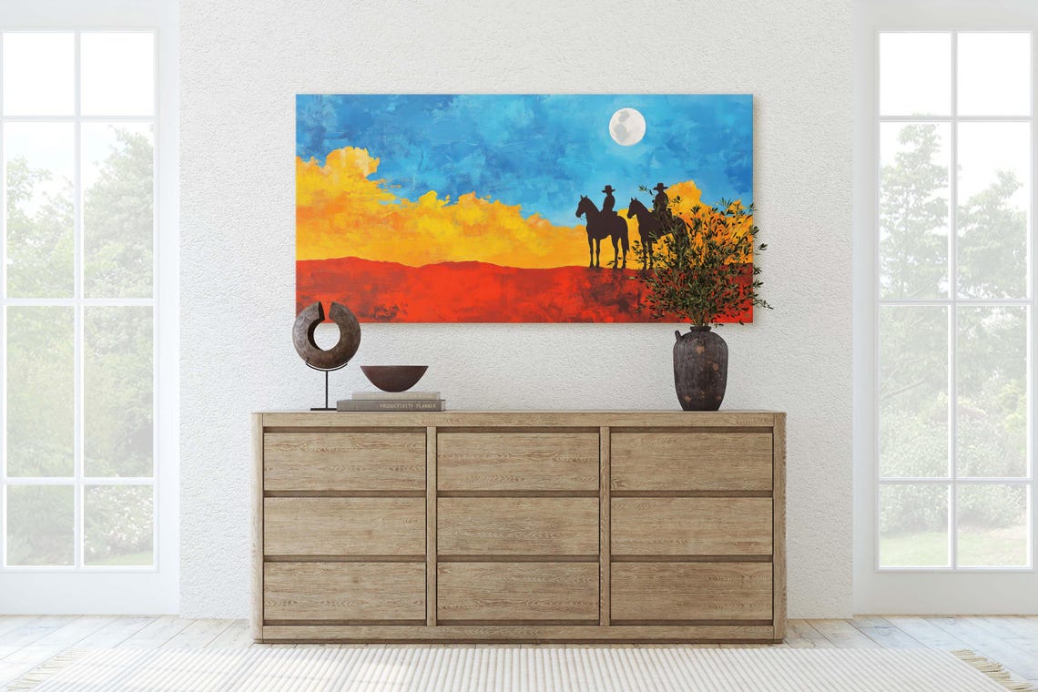 Cowboy Adventure Western Decor, Pop Art - Image 2