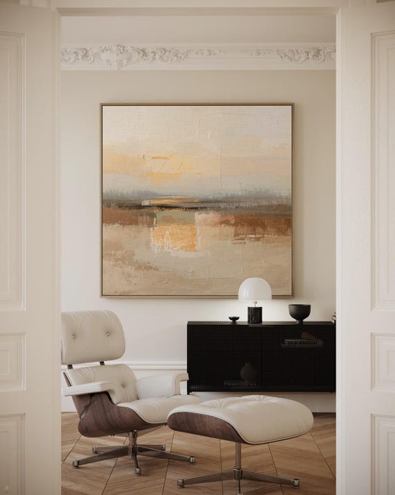 Sunrise Over The Windblown Fields Artwork Wall Art