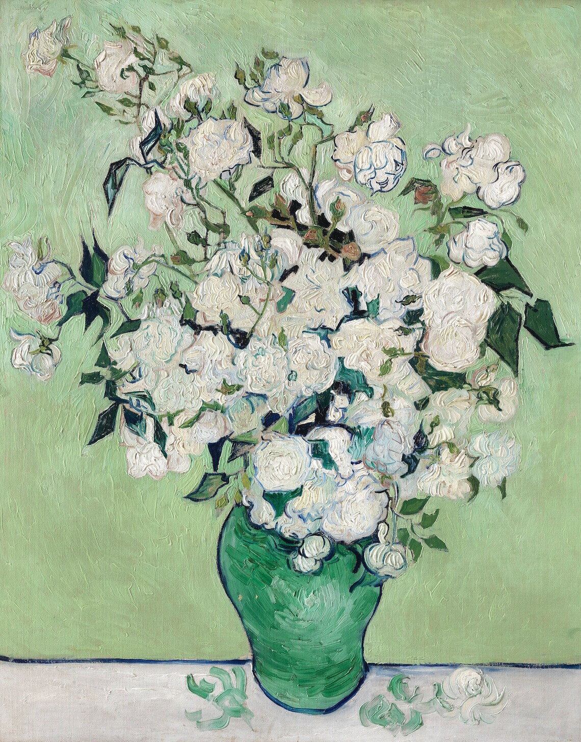 Van Gogh-Inspired Vintage Flower Art Print, Cottage Decor - Image 3