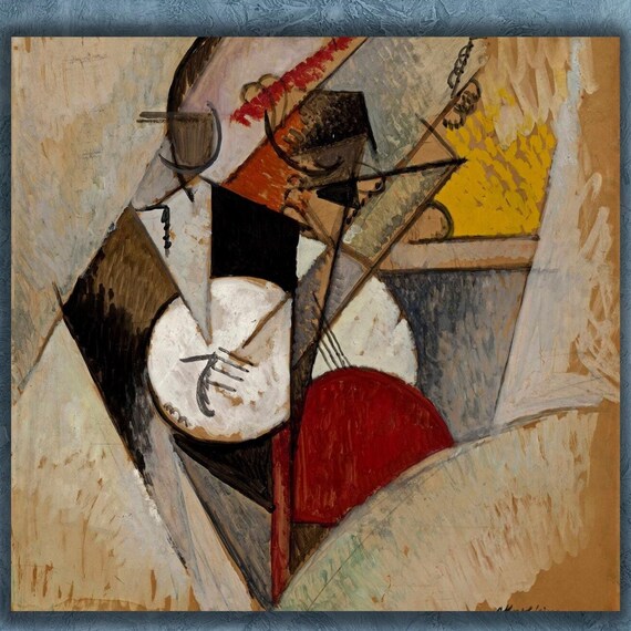 Albert Gleizes Composition For Jazz Cubist Musician Abstract Poster