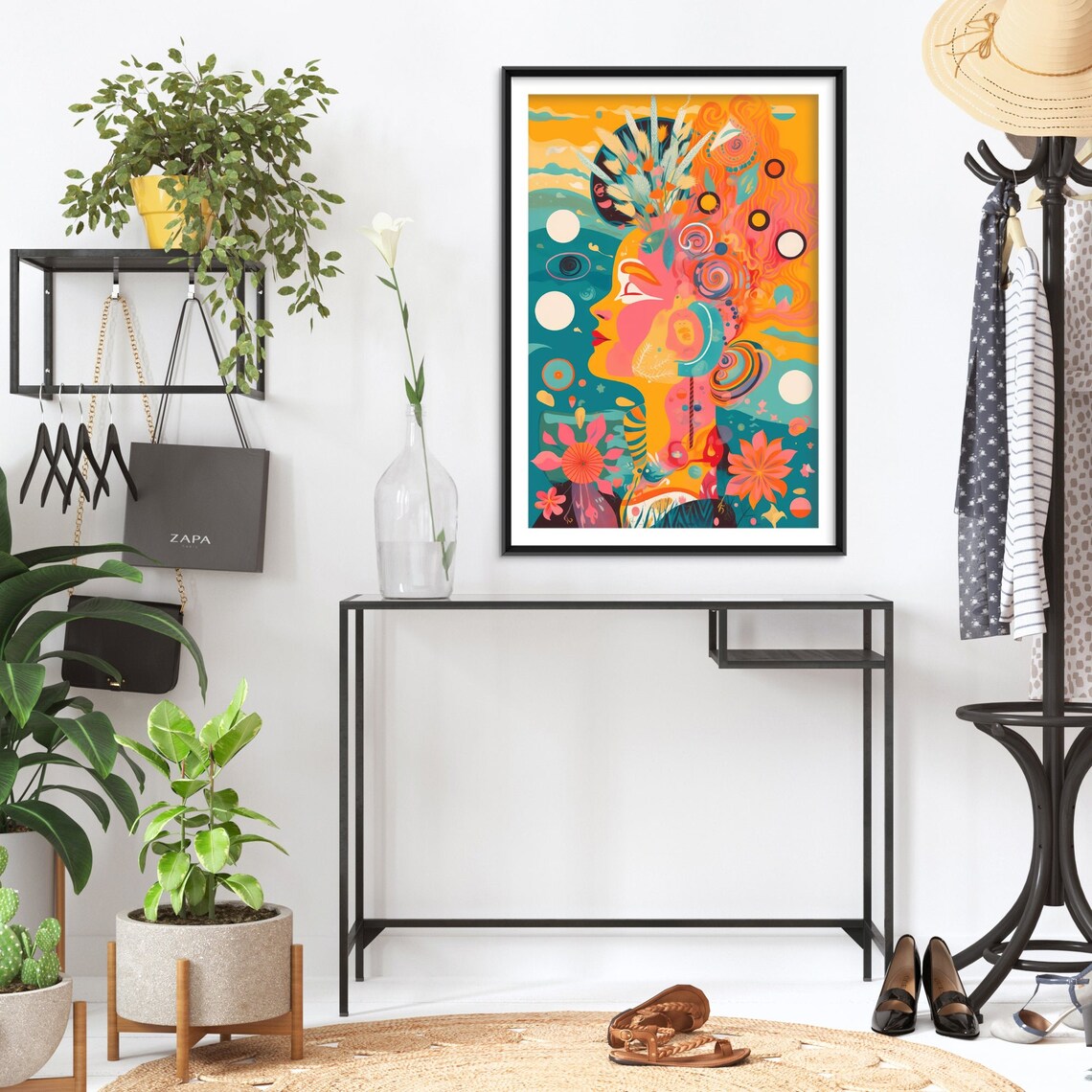 Psychonaut Holotone 3 Art Print, Psychedelic Decor - Image 2