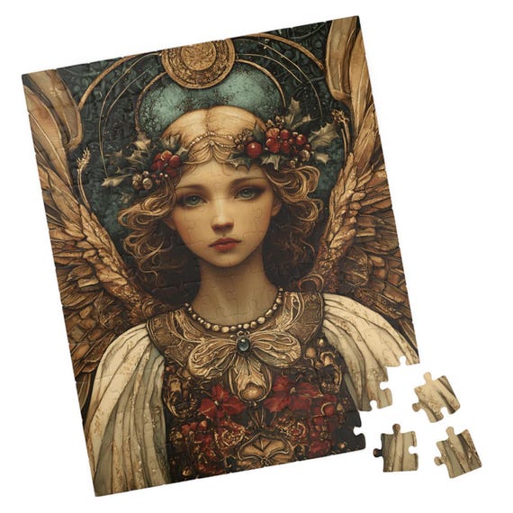 Classic Angel Iii Jigsaw Puzzle Gift For Holidays Birthdays Get Well And Nursing Homes Fun Tech Free Activity