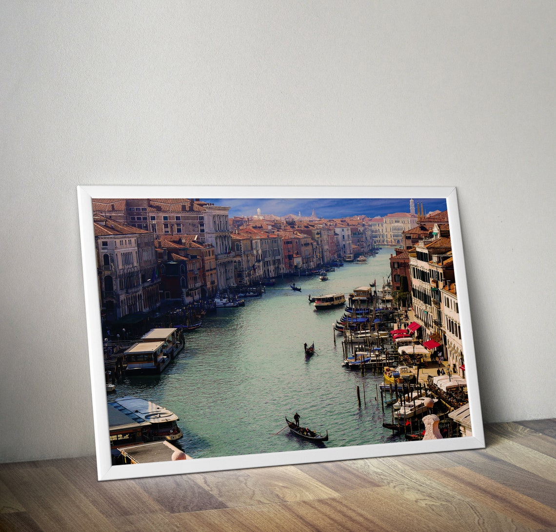 Venice Photography Italy Photography Romantic Print Italy Print Italian Gifts Romantic Poster Living Room Print Italy Decor Canals