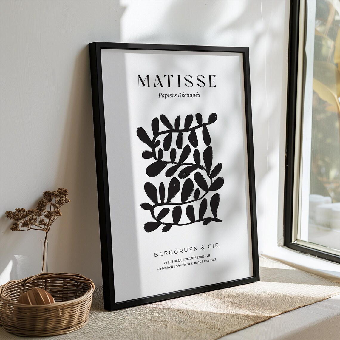 Matisse Inspired Art, Mid Century Modern Decor - Image 4