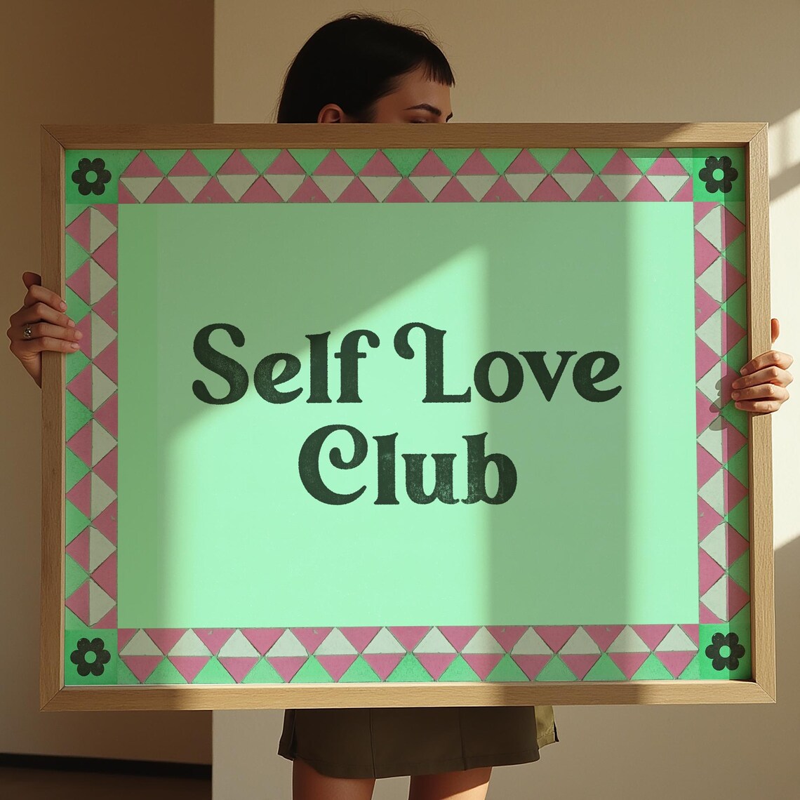 Self Love Club, Modern Typography Poster - Image 3