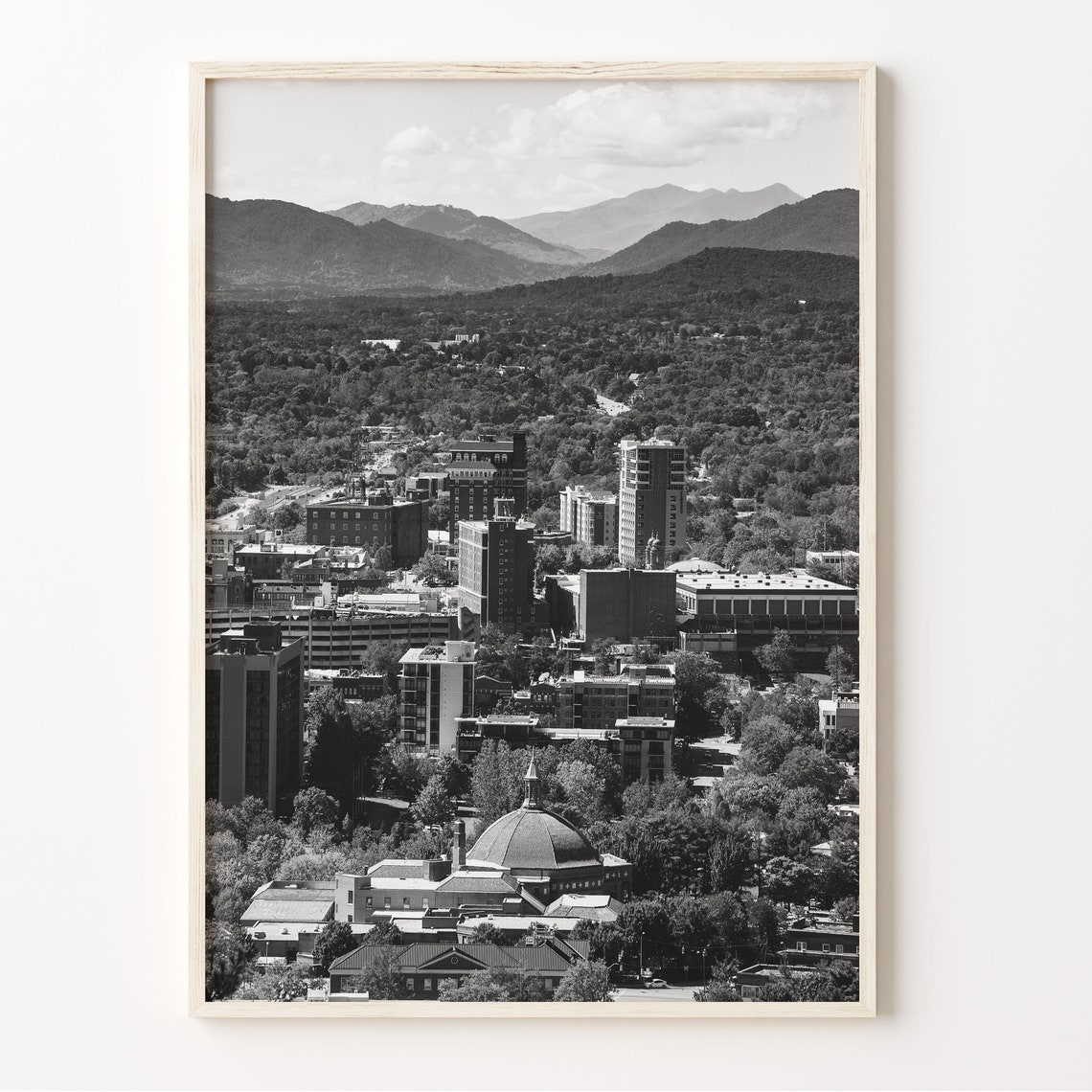 Asheville Black And White Print Asheville Wall Art Asheville Photo Poster North Carolina Art Usa Photography Decor C19 37