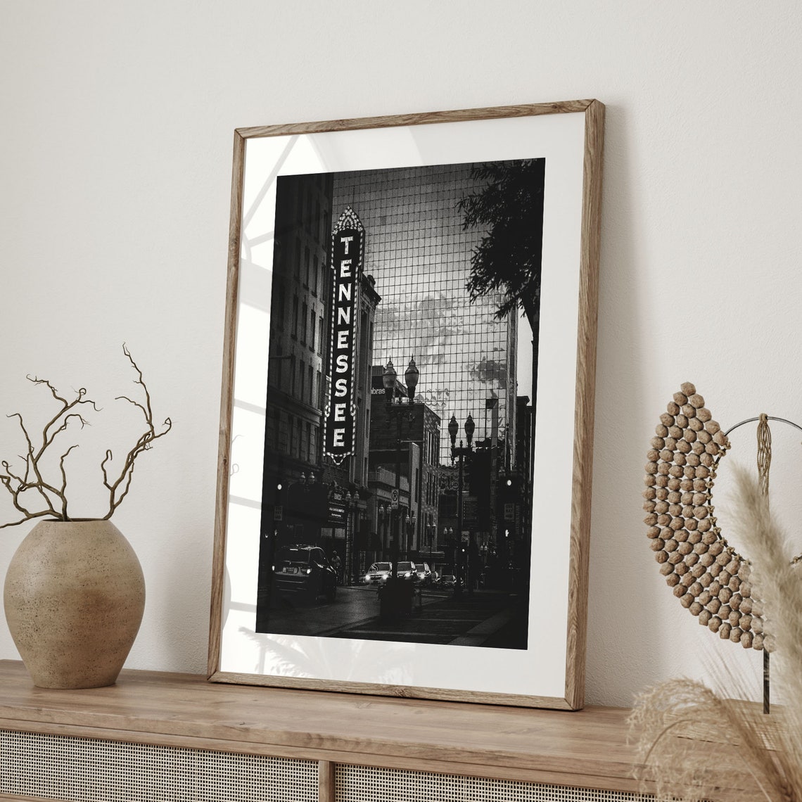 Knoxville Wall Art Black And White Street Print Knoxville Poster Tennessee Photo Knoxville Dcor Usa Wall Art C19 210 - Image 2