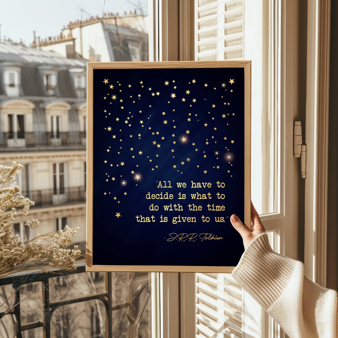 J.R.R. Tolkien Quote, LOTR Literary Art Print - Image 4